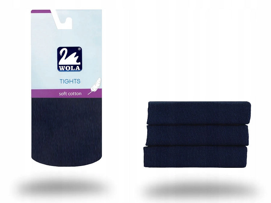 

Rajstopki Wola Cienka Bawełna Granatowe 140-146