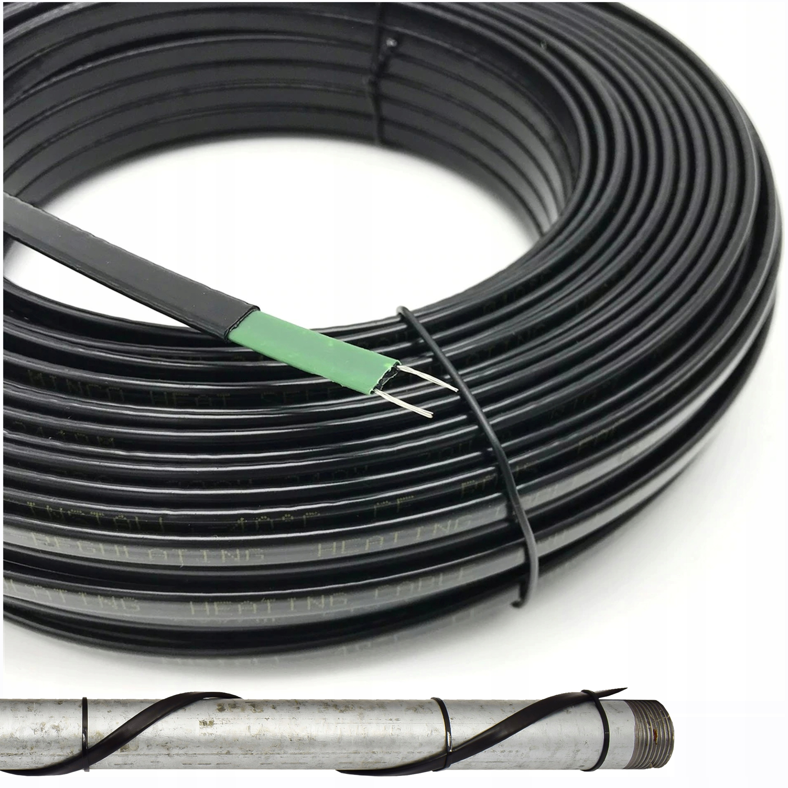 

Kabel grzewczy 12V 20W/m 8mm samoregulujący 1 Metr
