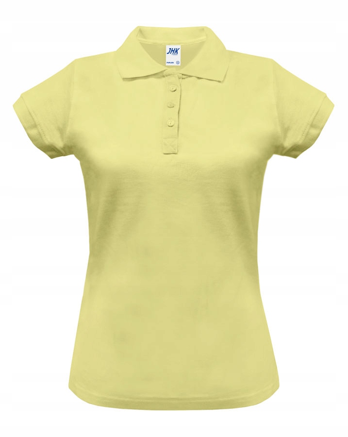 

Polówka damska polo Regular Jhk jasnożółta XL