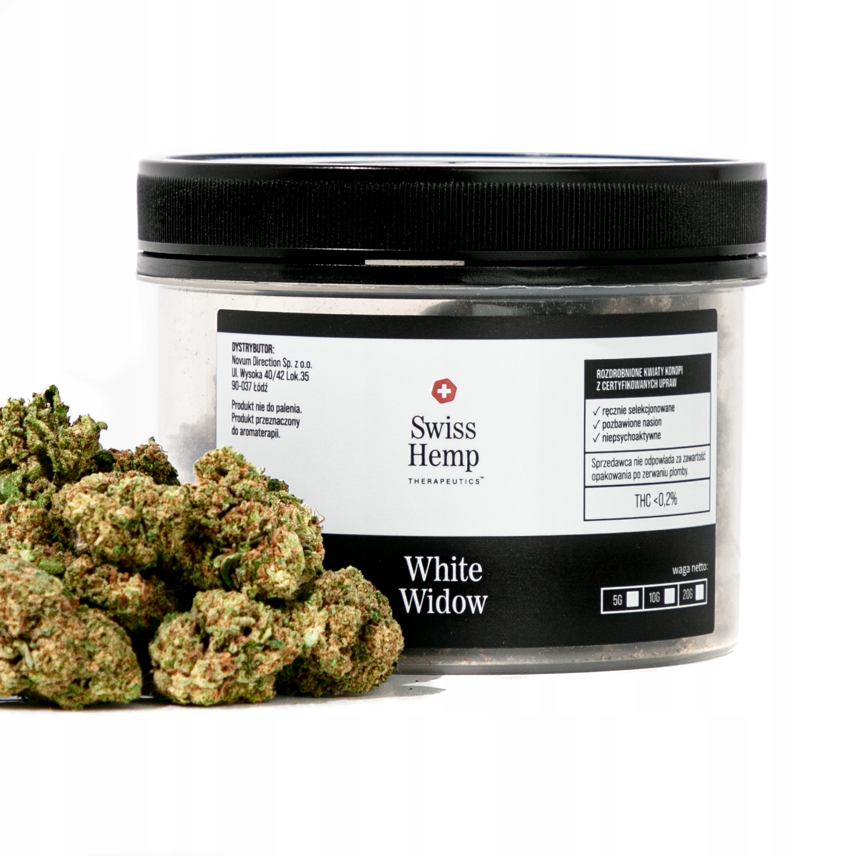 

Susz Konopny Cbd White Widow Małe Topki 10g