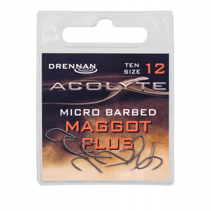 Haczyki Drennan Acolyte Maggot Plus Nr 12