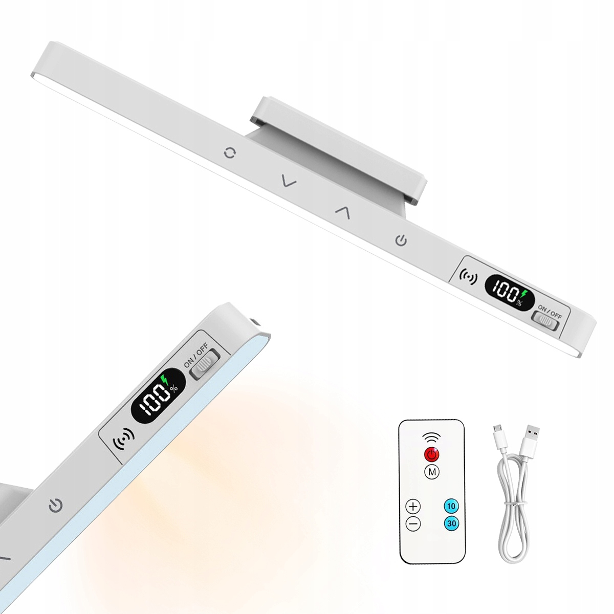 MAGNETYCZNA LAMPA ŚCIENNA LED OBRAZ NAD LUSTRZEM 29 CM PILOT