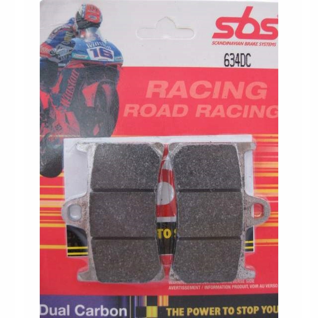 Klocki przod SBS YAMAHA YZF R6 04 12 YZF R1 04 06