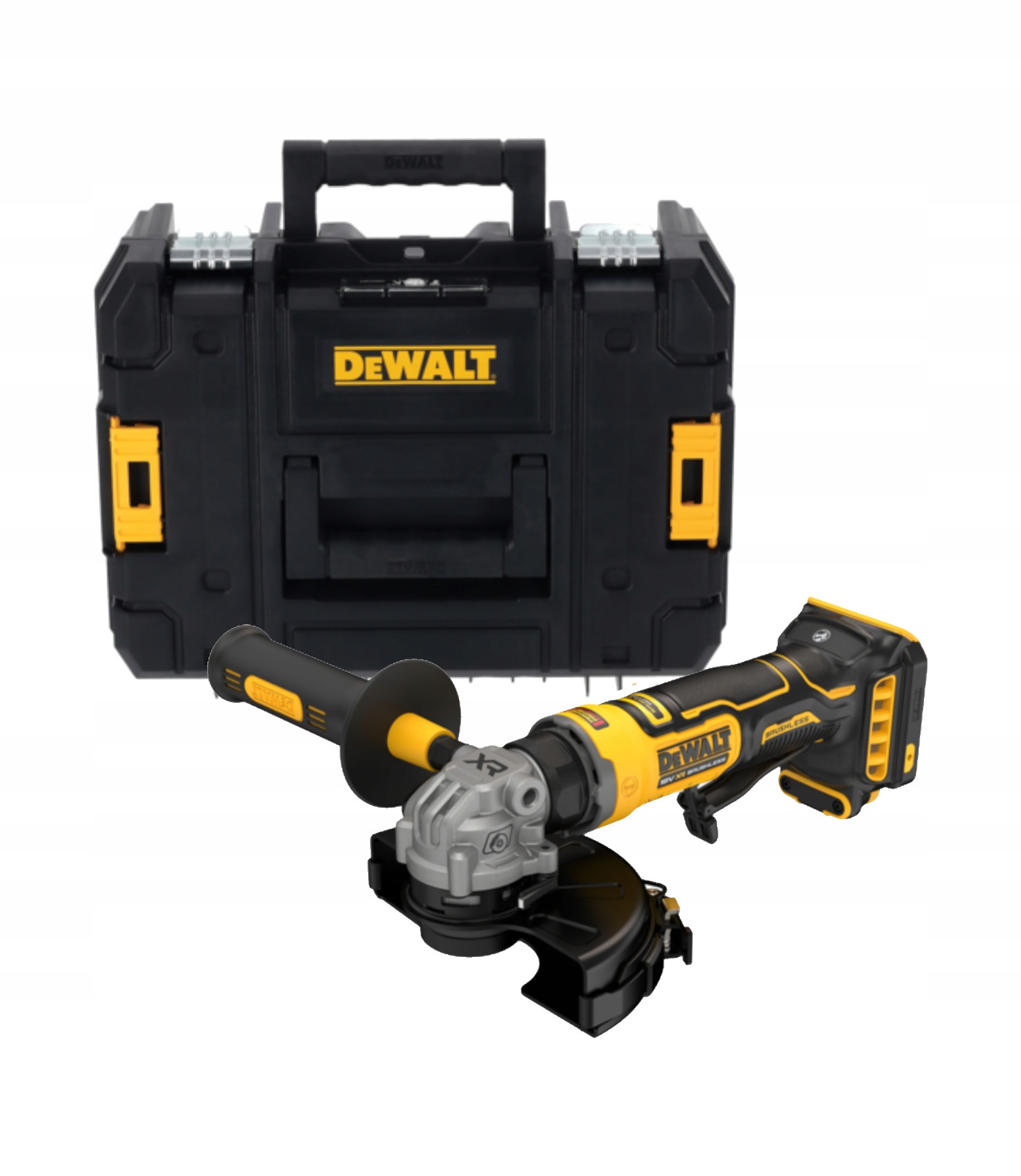 DeWALT Kompaktowa szlifierka kątowa 125 mm body w walizce Tstak DCG404NT