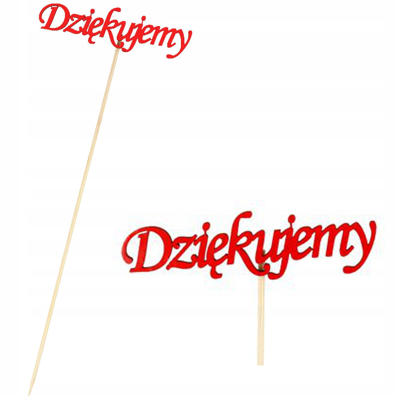 TOPER DEKORACJA TORT KWIATÓW DONICZKI DZIĘKUJEMY k