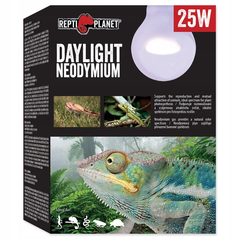 

Żarówka Grzewcza Day Light Neodynium 25W Repti Pla