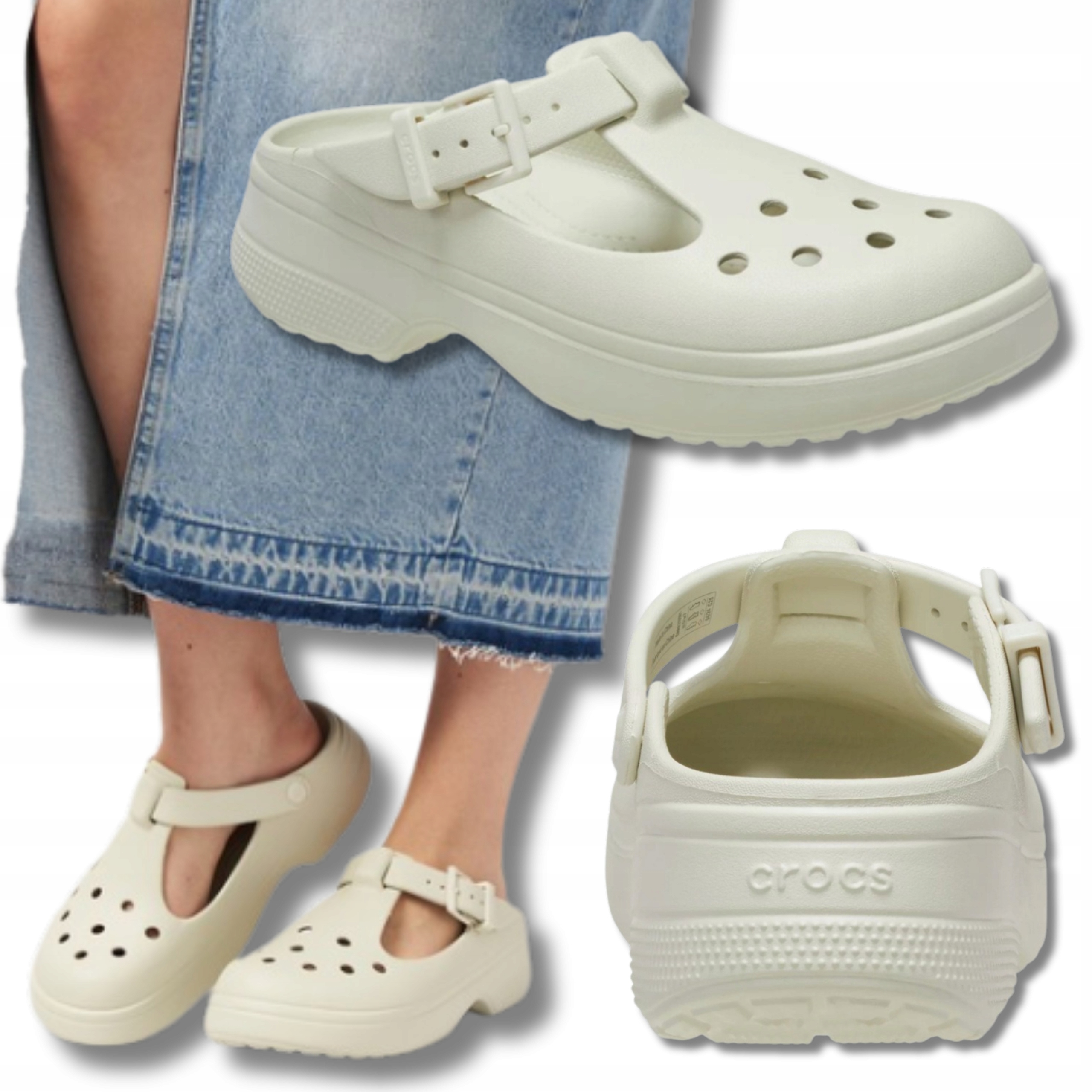 Nazouváky Crocs Dámské Pohodlné Pěnové Profilované Zasouvací Chodítka 39,5 W9