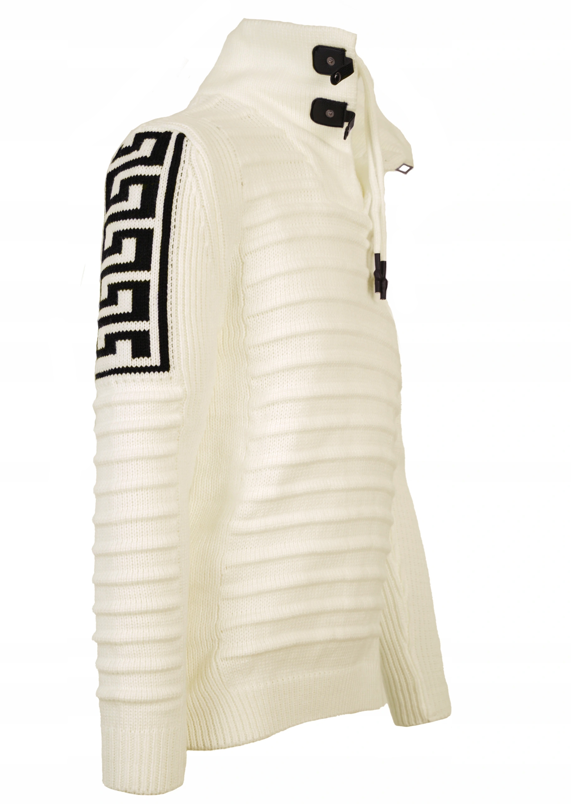 SWETER MĘSKI WEŁNIANY GRUBY CIEPŁY GOLF STÓJKA 3XL Rozmiar 3XL