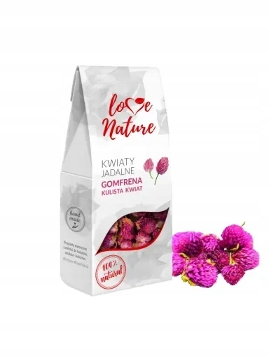 6 x Jedlé Květy Gomfrena Kulista 10 g Love Nature