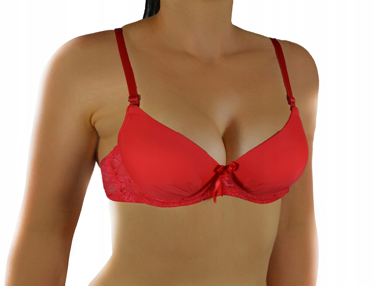 

push up Biustonosz A 70 czerwony