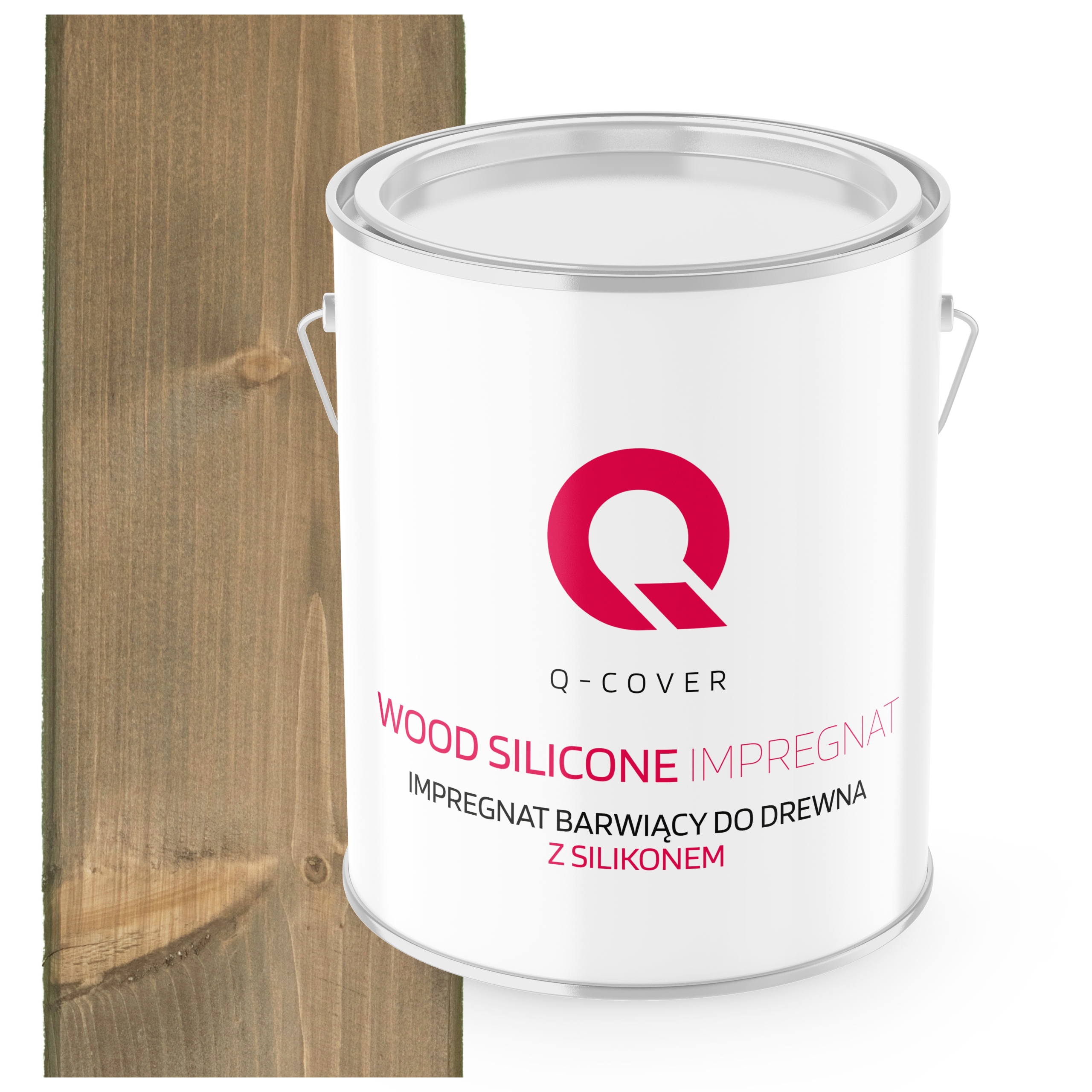 Impregnat Do Drewna Extra Farba Z Silikonem Chron Szarość W Beż 2,5L