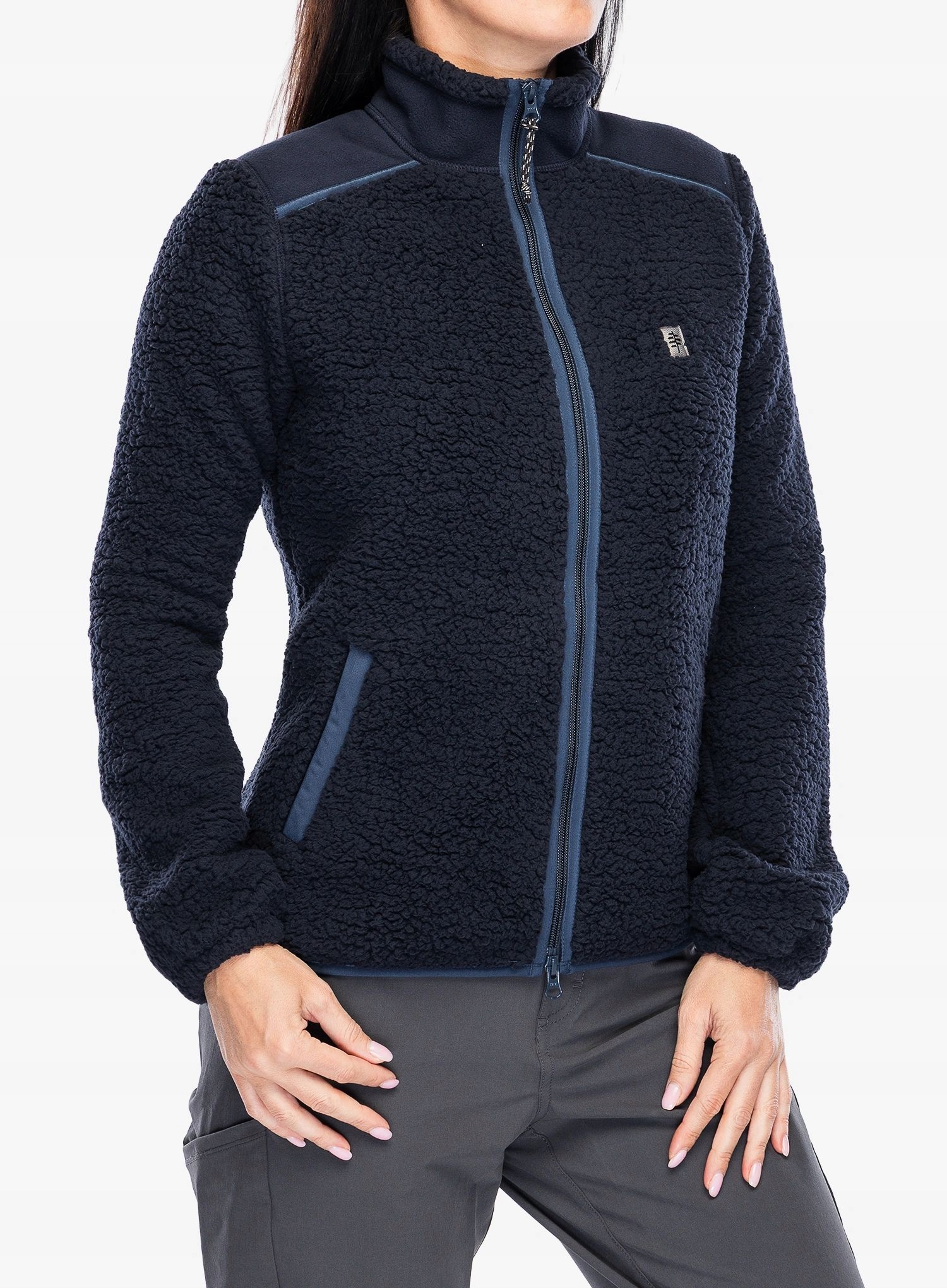 Fleecová Mikina dámská bunda Royal Robbins Palisades Jacket naval L