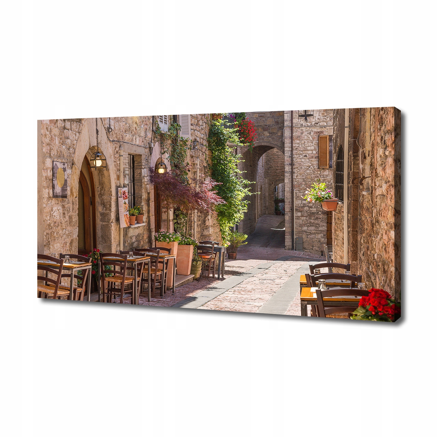 

Foto obraz na płótnie Włoska uliczka 140x70 cm