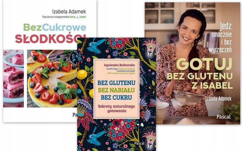 BezCukrowe słodkości Gotuj bez glutenu bez nabiału