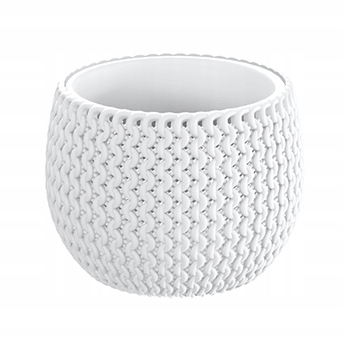

Doniczka Splofy Bowl + Wkład DKSP180 BIAŁA18CM