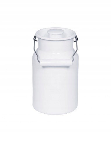 Kanka Na Mlieko Riess Classic 2 l kovová biela s plastovým vekom