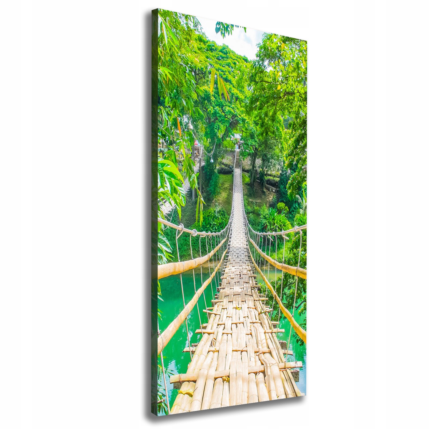 

Foto obraz canvas do salonu Most wiszący 50x125