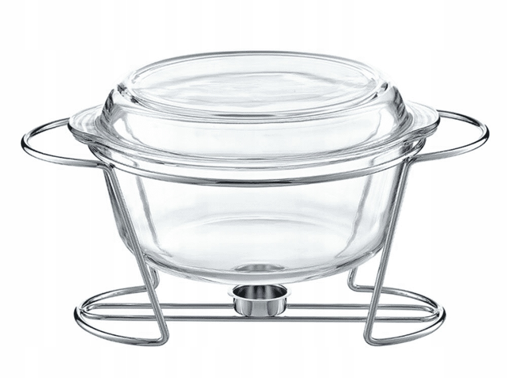 AMBITION NACZYNIE ŻAROODPORNE Z PODGRZEWACZEM 4L