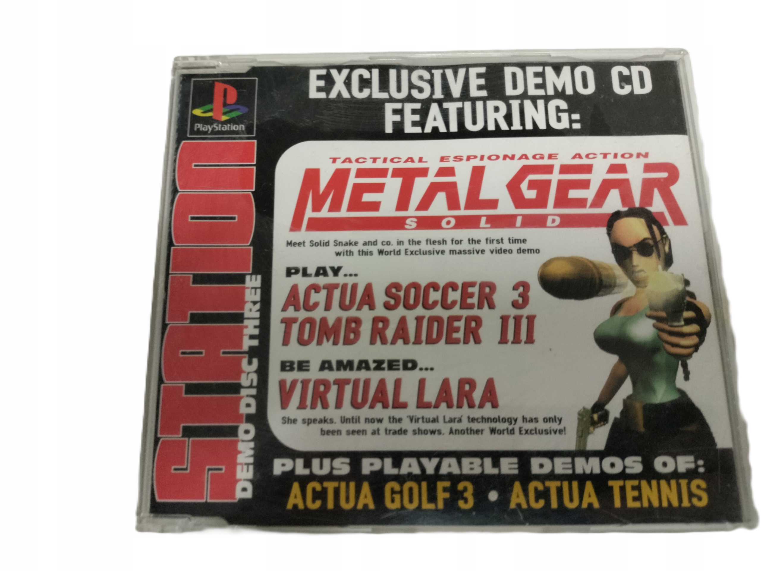 Metal Gear Solid Demo Gry na Sony PlayStation (PSX) na Allegro