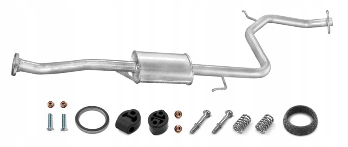 12.61 - MAZDA 323 1.5 (1994-2003) СРЕДНИЙ ГЛУШИТЕЛЬ