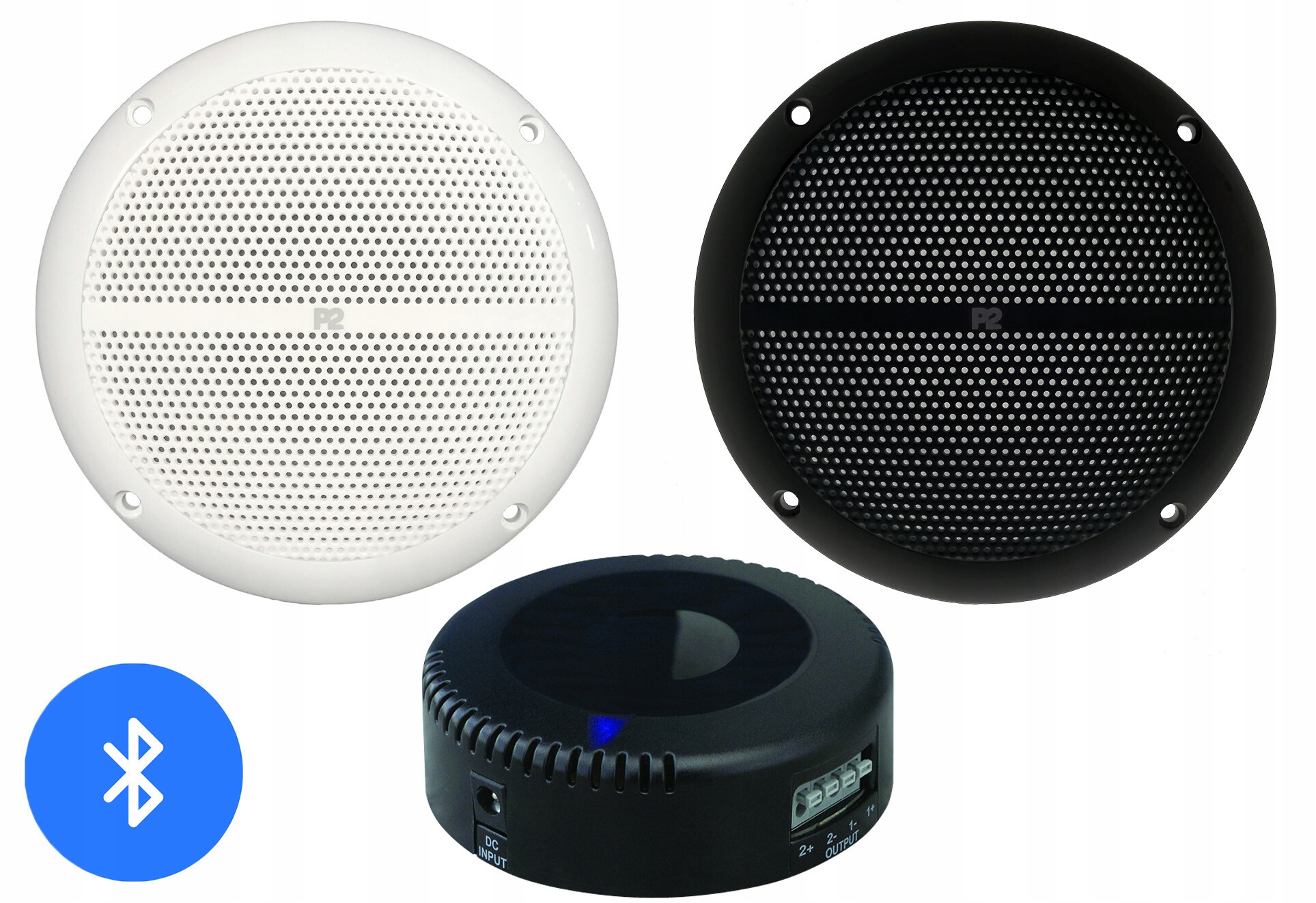 Vodotesné reproduktory Bluetooth Zosilňovač Jpm 2021+ 2 x Rp 62 Do Sauny