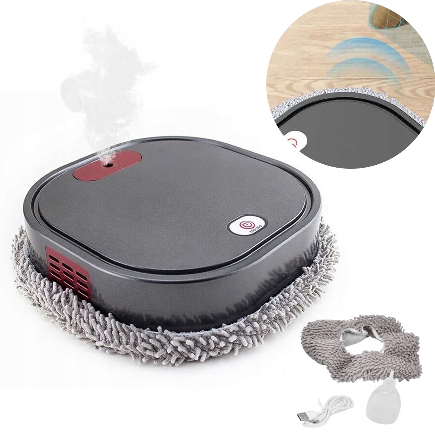 Inteligentní Mopovací Robot S Rozpoznáváním Podlah