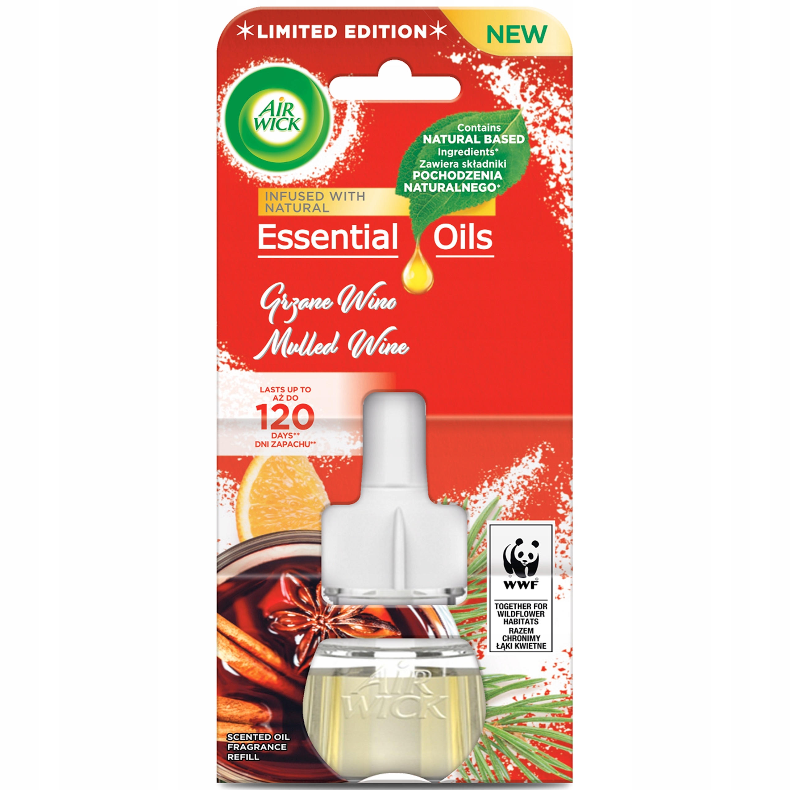 AIR WICK ELECTRIC ZAPAS GRZANE WINO 19M