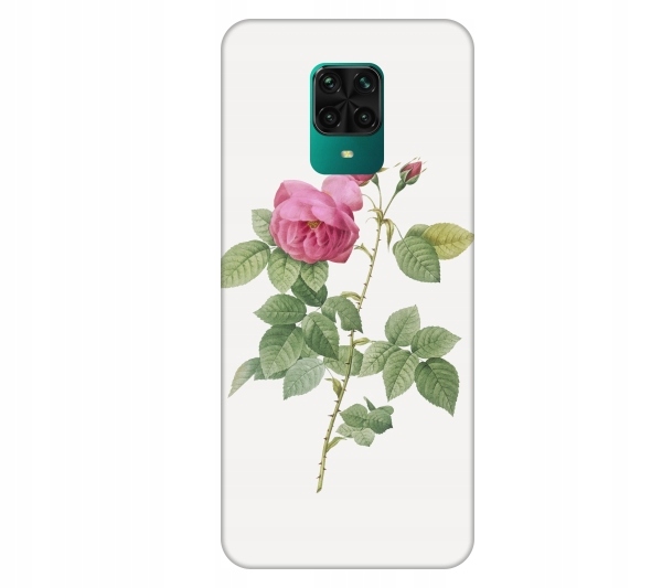 

Etui do Xiaomi Redmi Note 9 Pro / 9S Kwiat rózowy