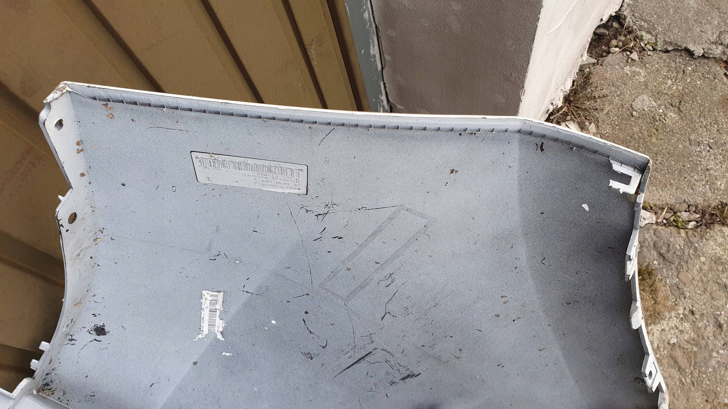 KIA Sportage 4 iv 15- bumper rear rear part €