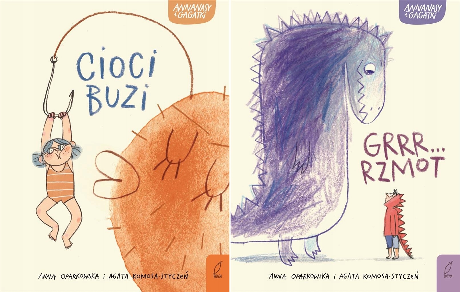 

Annanasy i gagatki. Cioci buzi Agata