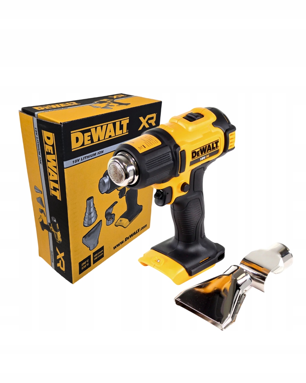 Opalarka akumulatorowa DeWalt DCE530N 18V 530°C