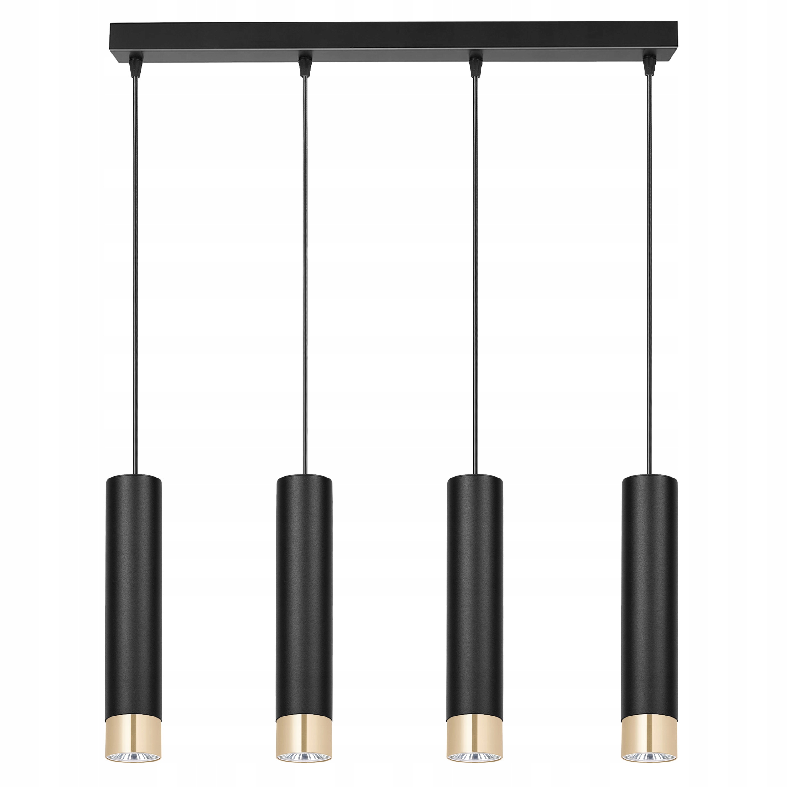 Závěsná lampa Lustr Stropní Svítidlo Tuby Kov Led GU10