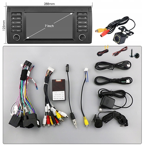 BMW 5 E38 E39 X5 E53 M5 RADIO SAMOCHODOWE ANDROID Rodzaj akcesoryjny