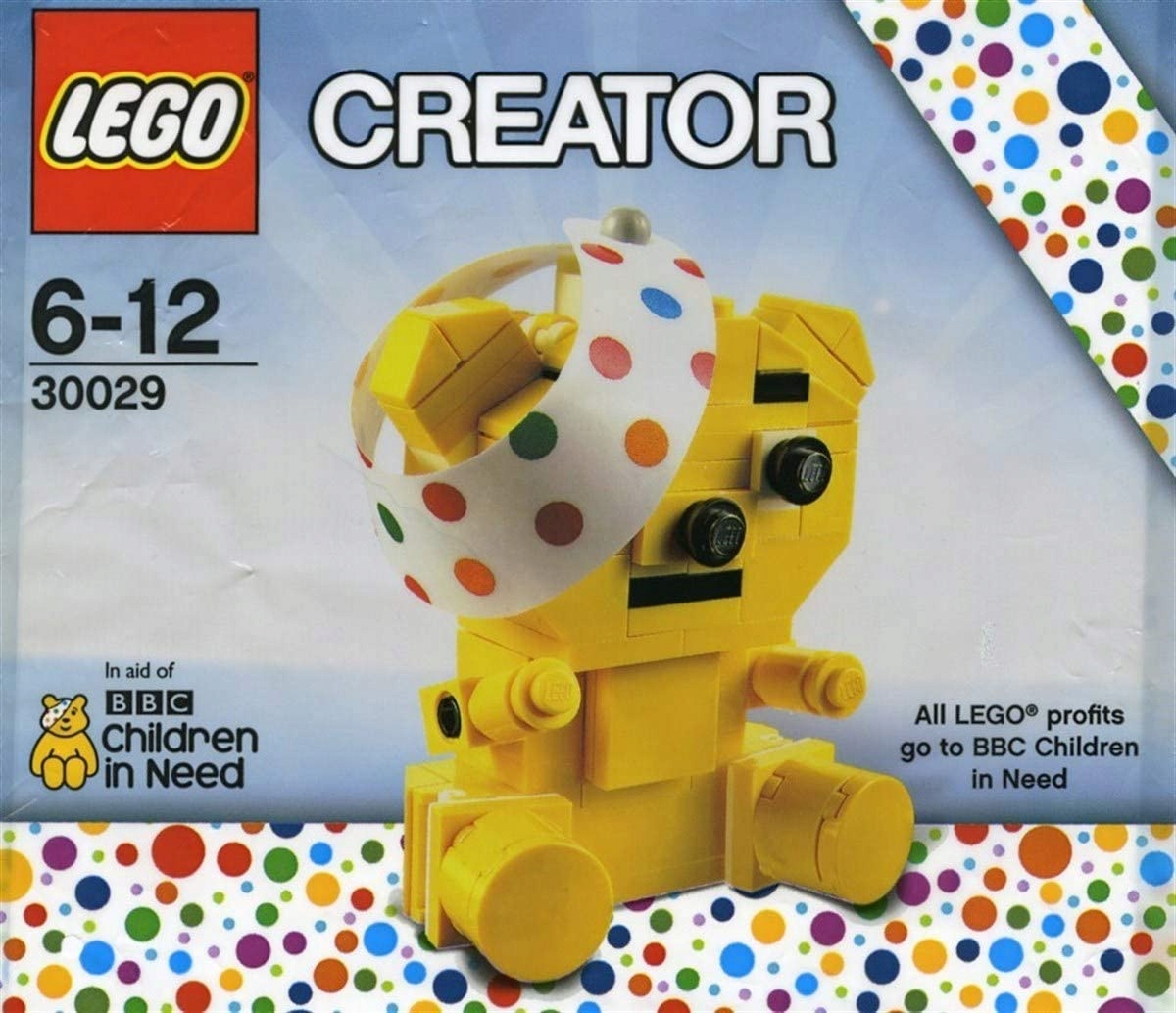 30029 Lego Creator Miś Pudsey Bbc polybag Misb 2011