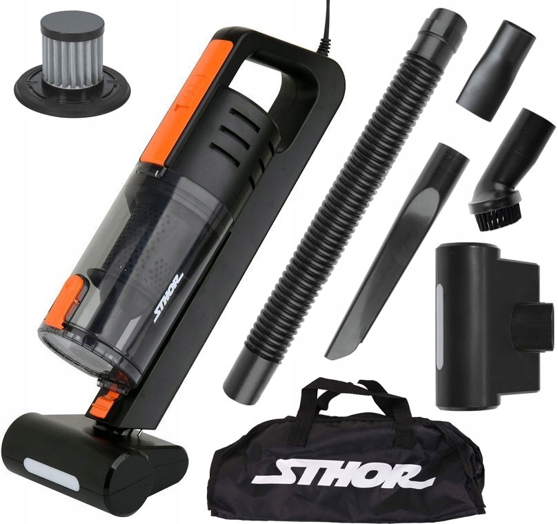 

Odkurzacz Samochodowy Ręczny 100W Turboszczotka