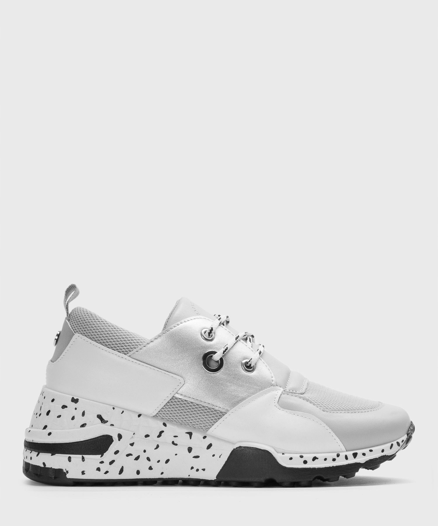 šedo-bílé dámské pohodlné tenisky R.Polański 36