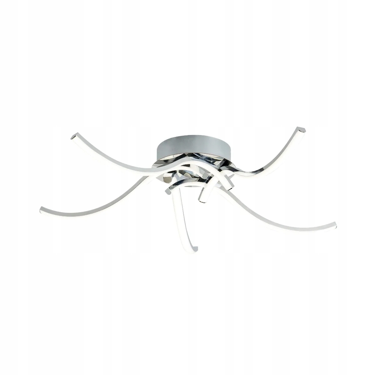 Led stropná lampa chrómová moderná do predsiene 5 bodov Zuma Line