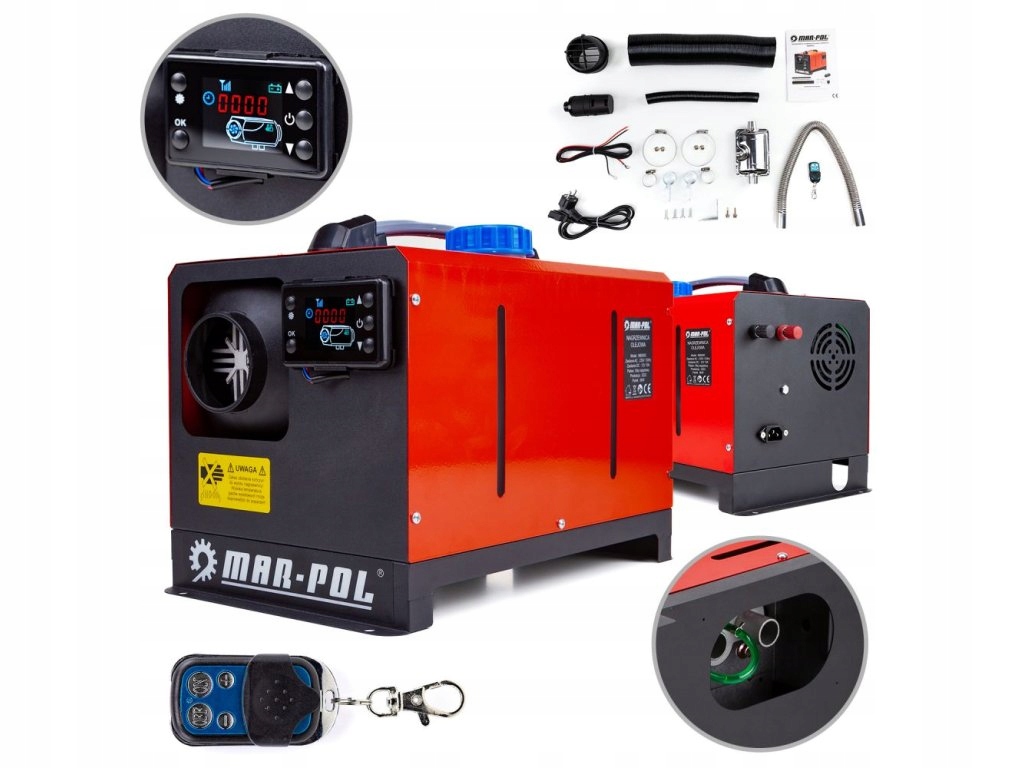 Olejová nádrž 8kW, 230V/12V M80950