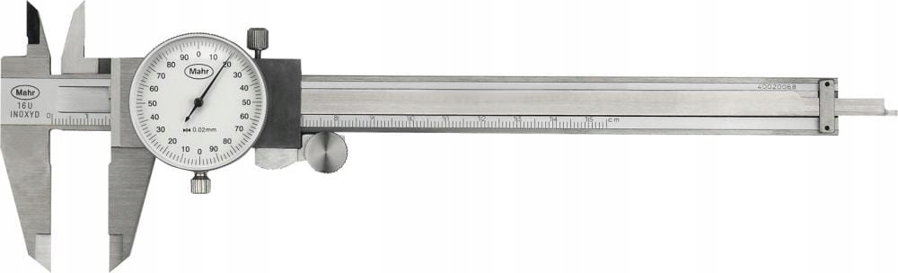 Mahr Suwmiarka ze skalą zegarową 150mm 0,02mm