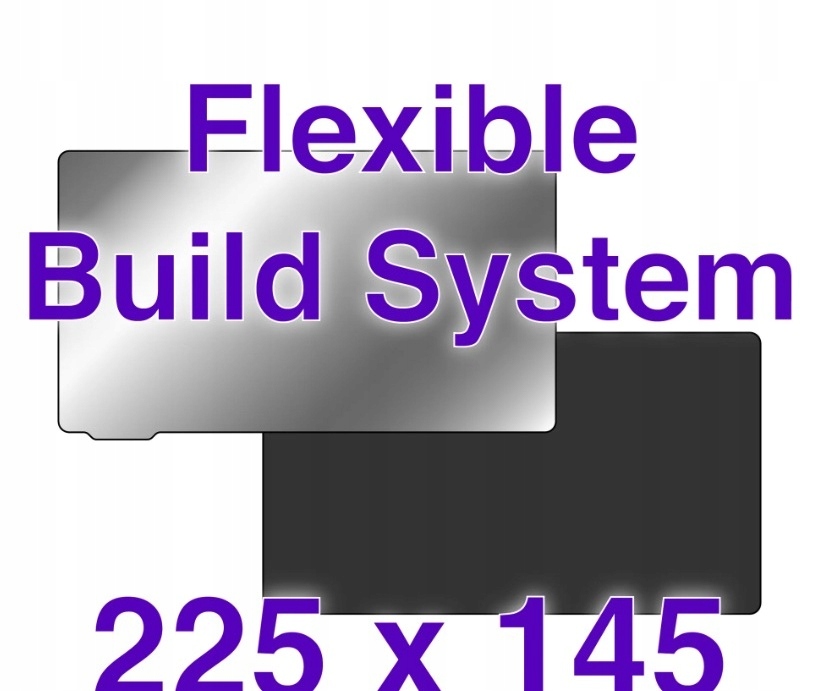 Wham Bam Flexible Build System 225 x 145 mm flexibilní platforma pro 3D tisk