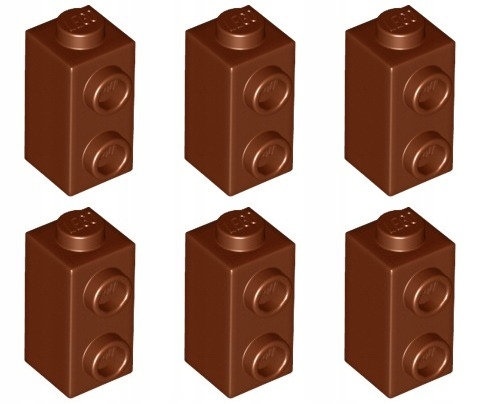 

Lego 32952 Klocek 1x1x1 brązowy (5g) 6 szt.