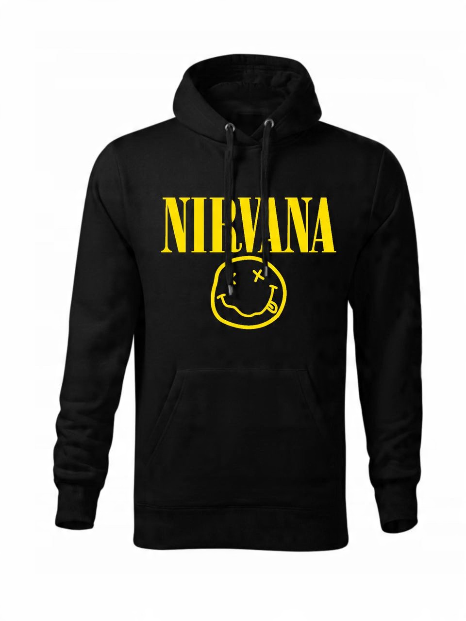 

Bluza Z Kapturem Nirvana Damska Czarna Xs