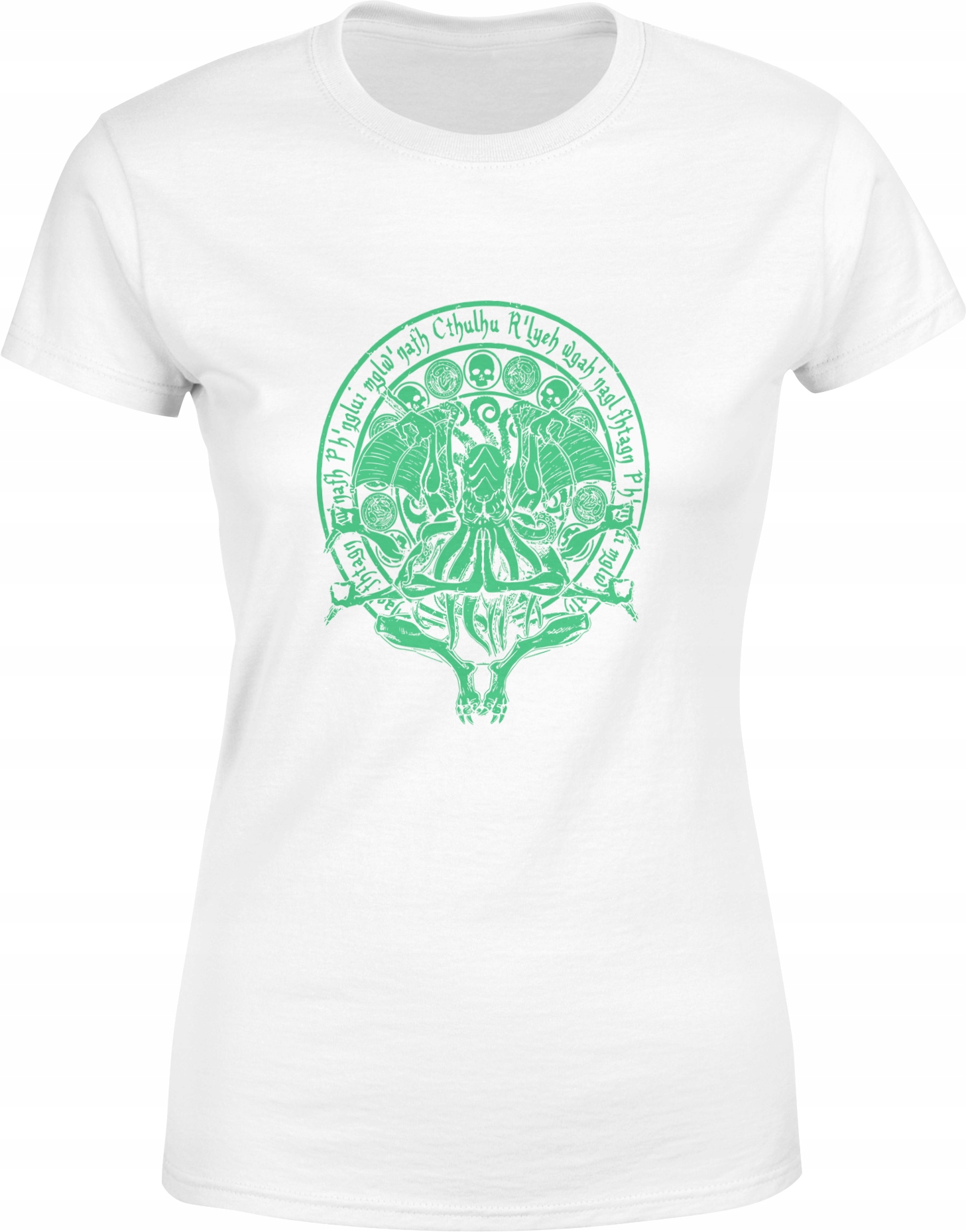 

Cthulhu Lovecraft Koszulka Damska T-shirt Zew R. M