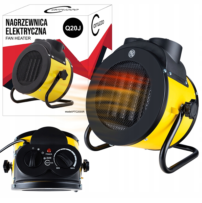 Q20J Elektrický Ohrievač 2000 W