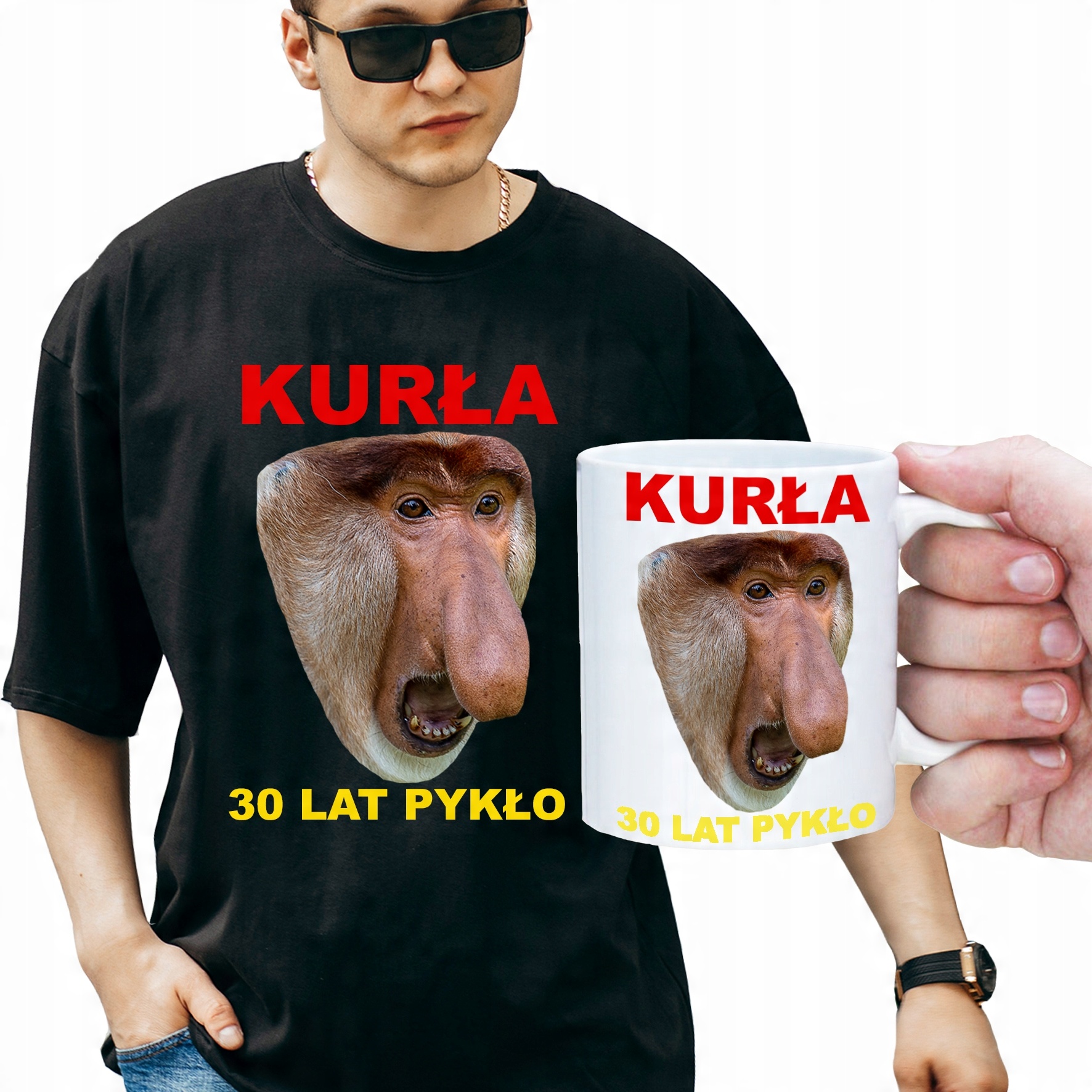 

Koszulka Kubek Prezent Na Urodziny Nosacz Wiek XXL