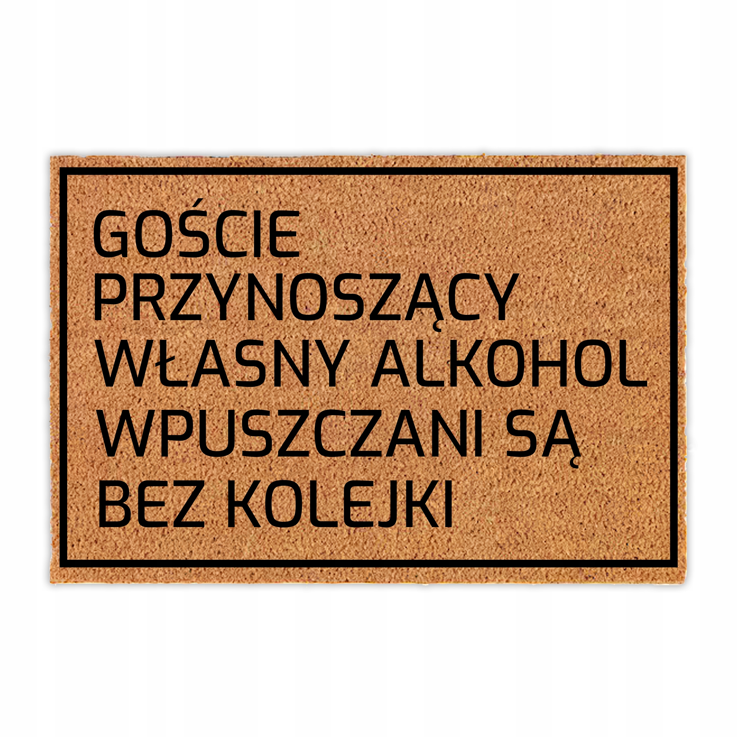 

Wycieraczka Pod Drzwi Śmieszne Goście 40x60