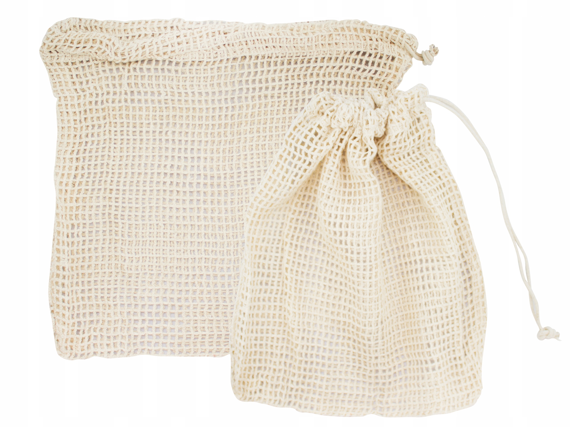 

Eko worek woreczek zero waste na zakup bawełna M