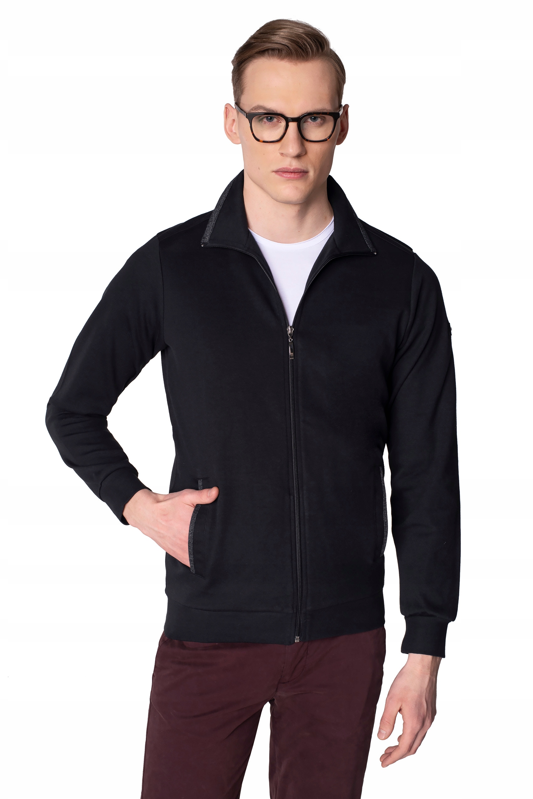 

Bluza dabo zapinana na zamek czarny L