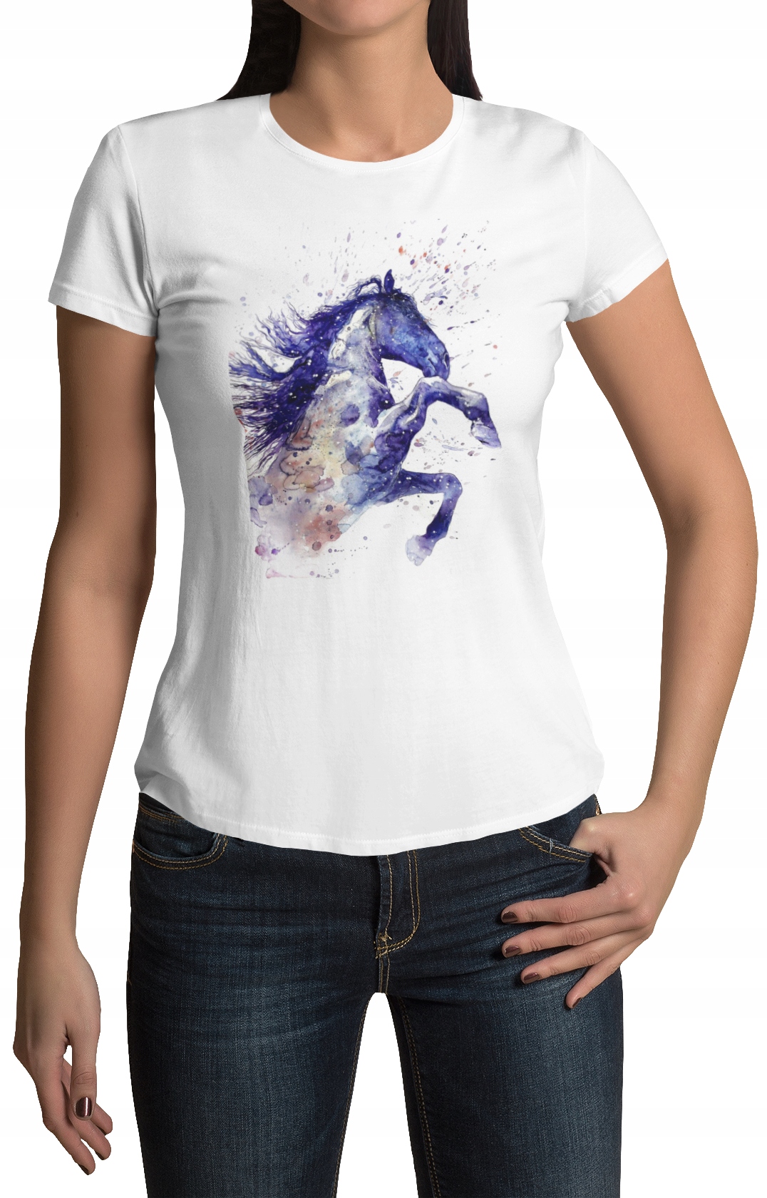 

Koszulka Damska T-shirt L Koń - Wzory!!