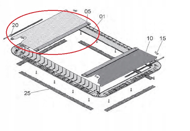 Moskitiera siatka roleta okna Dometic Heki 2 Marka Dometic